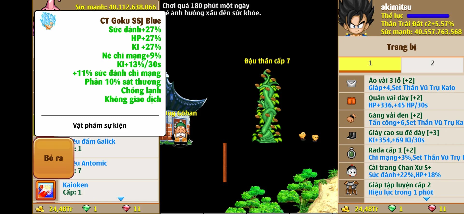 TD 2 sét kích  hoạt 6