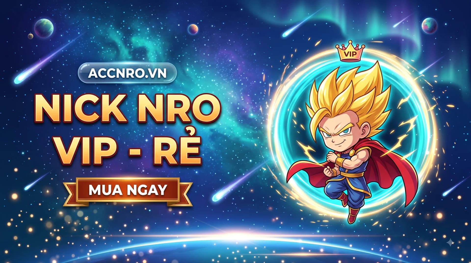 Nick Nro Vip - Rẻ