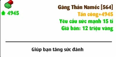 Găng thần linh Namec